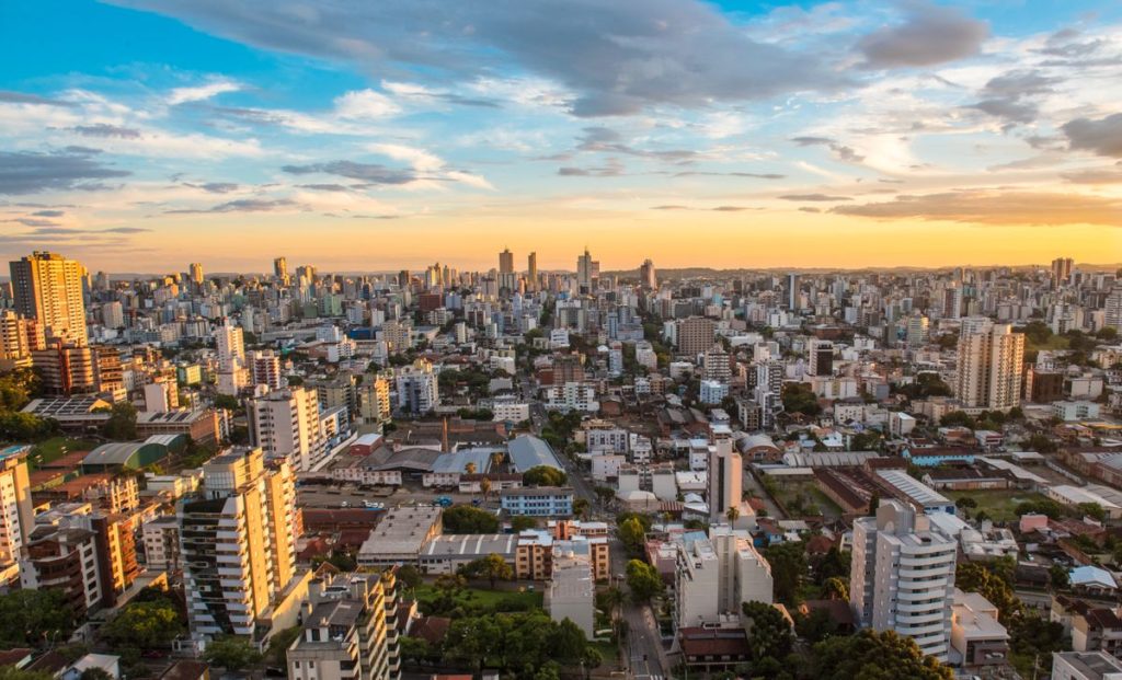 Vista de parte de Caxias do Sul. Foto: Mateus Argenta